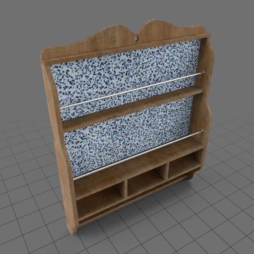 Plate shelf 1