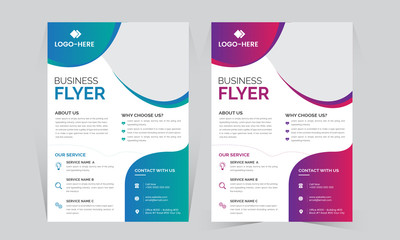 Creative corporate flyer design 