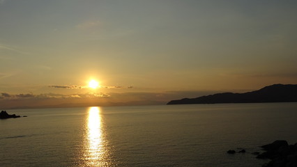 Sonnenuntergang vor Sardinien