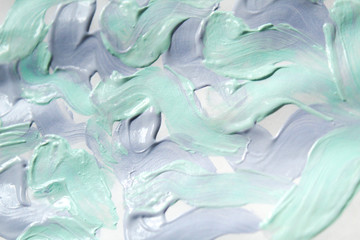 Voluminous texture of pastel shades