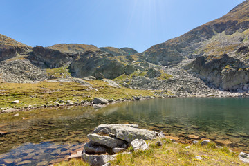 Elenino lake near Malyovitsa peak, Rila Mountain, Bulgaria