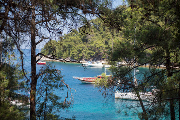 boats in the bay