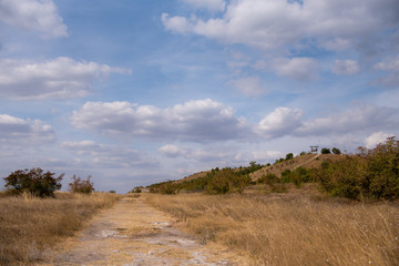 Sights from the Ovech fortress, near Provadia, Varna region, Bulgaria