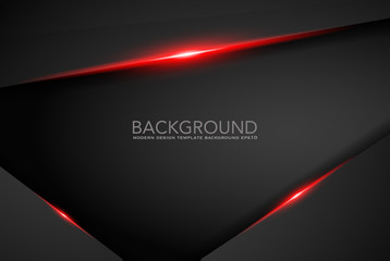 Abstract Metallic modern Red black frame design innovation concept layout background.

