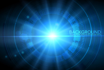 business background business background Abstract business background.Vector design. Circle blue abstract technology innovation concept vector background
