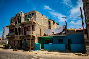 Casa en ruinas. Cabo Verde
