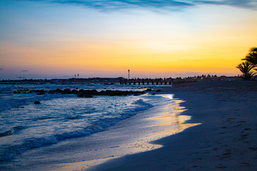 Fototapeta premium Atardecer. Cabo Verde
