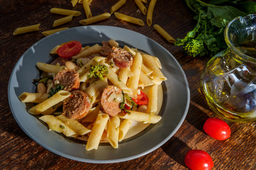 Italian Sausage Penne Broccolini