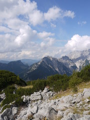 Fototapeta na wymiar In den Alpen