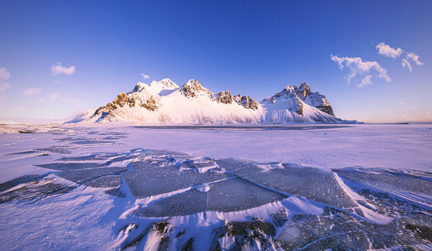 Vestrahorn Winter Sunrise