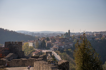 Sights from the Tsarevets fortress in Veliko Turnovo