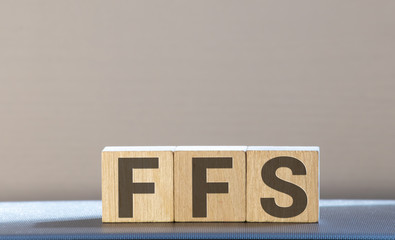 FFS, acronym, internet slang or text speak, used to express surprise or horror