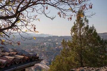 Sights from the Tsarevets fortress in Veliko Turnovo