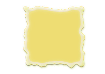 Obraz premium Ausschnitt, Zerrissene , Rotes , Stueck Papier