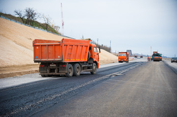 Construction of a new road