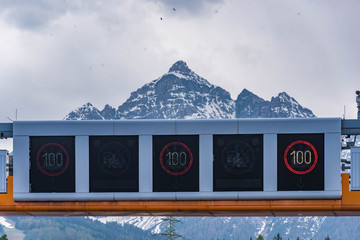 Digitales Verkehrsleitsystem Brenner Autobahn, Tirol