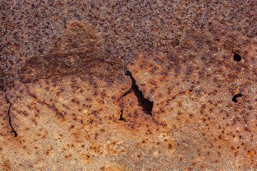 rusty metal background
