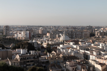 View of the city of Cartagena, Spain