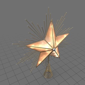 Star tree topper