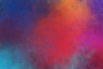 beautiful vintage abstract painted background with dark moderate pink, dark slate blue and moderate red colors. can be used as poster or background