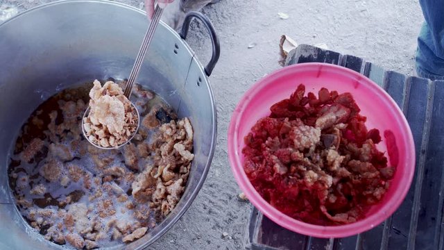 Cooking Mexican Carnintas and Chicharones