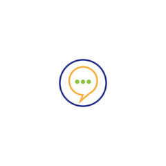 Chat Logo Template vector symbol
