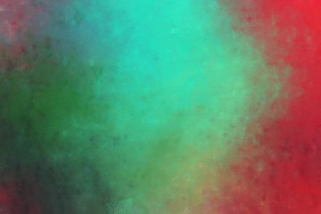 Fototapeta premium beautiful vintage abstract painted background with dim gray, sea green and moderate red colors. can be used as poster or background