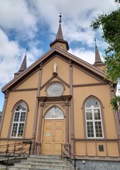 Tromso, cercle polaire arctique en Norvège