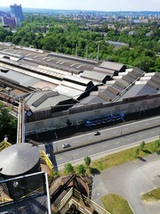 Factory roof