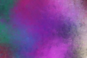 beautiful antique fuchsia, orchid and dark slate gray color background with space for text or image. vintage texture, distressed old textured painted design