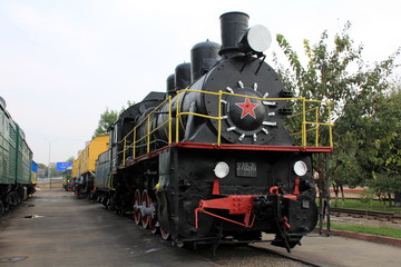 Fototapeta premium Muzeum Kolejnictwa w Taszkiencie