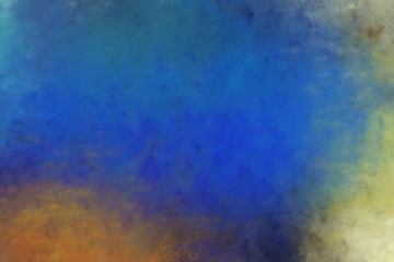 Fototapeta premium beautiful abstract painting background texture with teal blue, dark khaki and dark olive green colors. can be used as poster or background