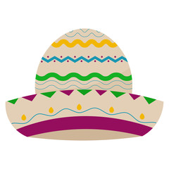 Traditional mexican hat