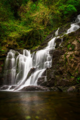 Fototapeta na wymiar Beautiful Torc waterfall in Killarney National Park, Ireland
