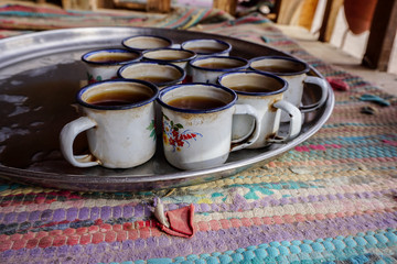 egyptian tea in the dessert
