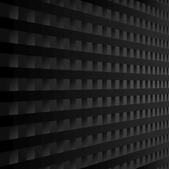 Fototapeta premium black geometric background with perspective