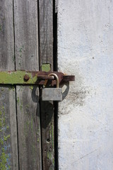 lock on the door
