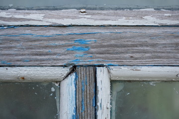 old wooden door