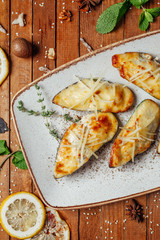 mussels on a plate