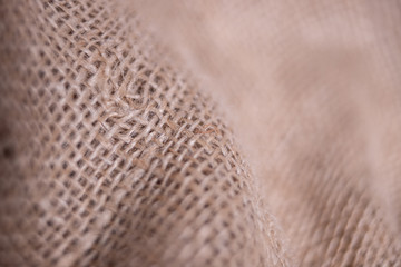 Abstract background. Jute sack