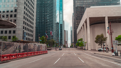 Buildings in downtown Houston, Texas