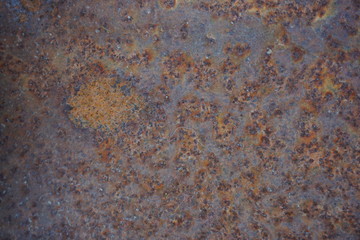 rusty metal background
