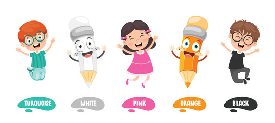 Collection Of Colors For Children Education