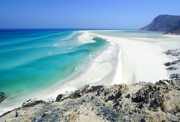 Detwah Lagoon in Socotra island, Yemen.