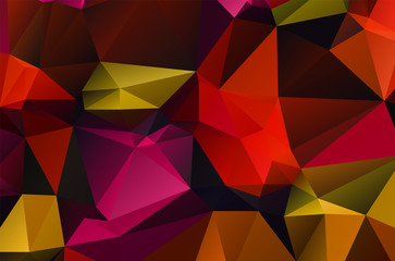 Background vivid in the style of Cubism. Color Wallpapers