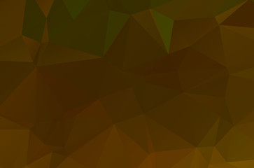 Obraz premium Copper Low Poly background Decorative vector abstract