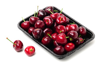 Cherry isolated on white background