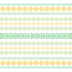 Unique embroidery design for cafe wall design.