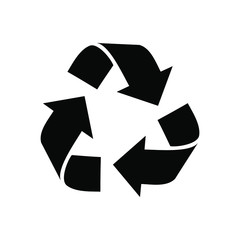recycle logo vector illustration
