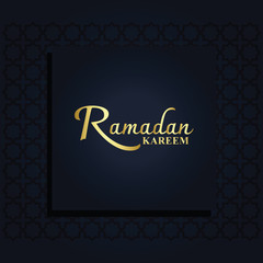 ramadan banner with decorative islamic lanterns